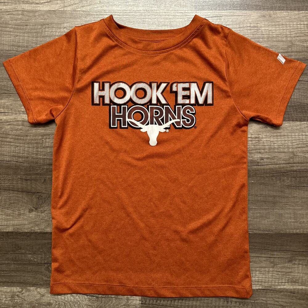 Russell Hook'em Horns Texas Longhorns Tee